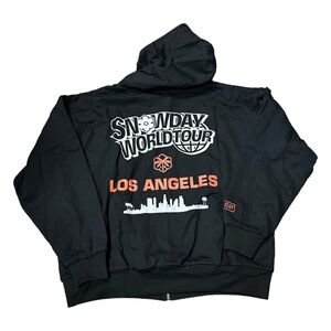 ITSSNOWDAY Snowday Los Angeles Limited Full Zip Hoodie L